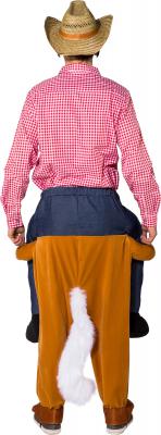 O7820 Pferd CARRY ME Huckepack trag mich Kostüm - 2