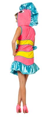 L3202281 bunt Damen Clownfisch Fischkleid - 2