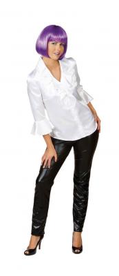 O9377 schwarz Damen Glanz Leggings Discohose