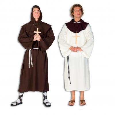 L33000480 beige Herren Geistlicher Mönchsgewand - 1