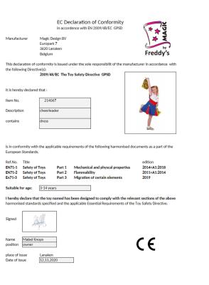 M214067 blau-weiß-rot Kinder Mädchen Cheerleader Kostüm Cheerleaderin - 1