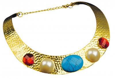 K31250525-A türkis Damen Cleopatra Meerjungfrauenkostüm - 4