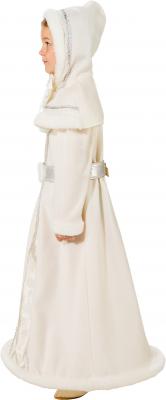 O5455-140 Kinder Mädchen Schneekönigin Kostüm-Kleid Gr.140 - 1