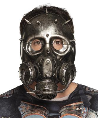 B54526 Damen-Herren Steampunk Gesichtsmaske Gaspunk - 0