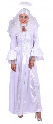 T2916-XL weiß-silber Damen Engel Weihnachts Kostüm Gr.XL - 1