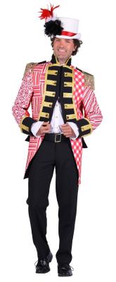 T2894-0502 rot-weiß Herren Uniform Jacke Kontrast - 0