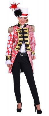 T2893-0502-XS rot-weiß Damen Uniform Jacke Kontrast Gr.XS - 1