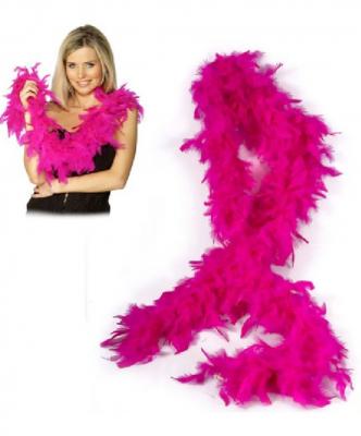 O45003 pink Damen Boa Federstola - 1