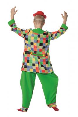 W3319-128 bunt Kinder Junge Clown Kostüm Gr.128 - 2