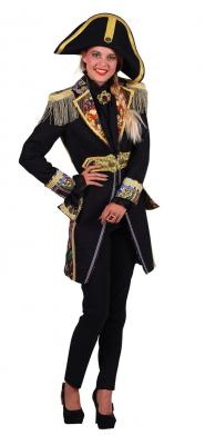 T2695-0199-XS schwarz-bunt Damen Uniform Jacke Amok Gr.XS - 1