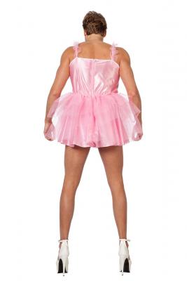 W5669-52 rosa Herren Männerballett Junggesellenabschied Kostüm-Kleid Gr.52 - 2