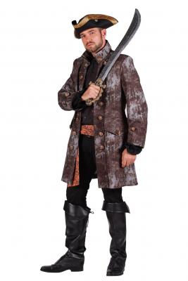 T2361-XXL braun-beige Herren Ghost Pirat Halloweenkostüm Gr.XXL=60 - 5