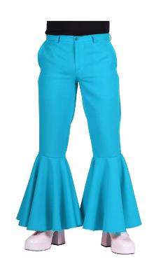 T2946-1500 türkis Herren Schlaghose Discohose Hippiehose