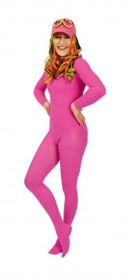 K842507 pink Damen Profi Strumpfhose Nylon 70 Den Blickdicht Tanz Sport Garde Kostüm