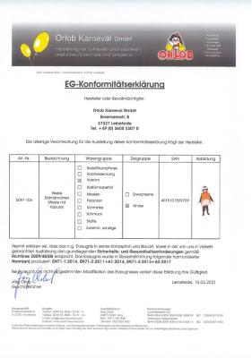 O5097-104 braun-beige Kinder Junge Mädchen Erdmännchen-Tier Weste mit Kapuze Gr.104 - 3