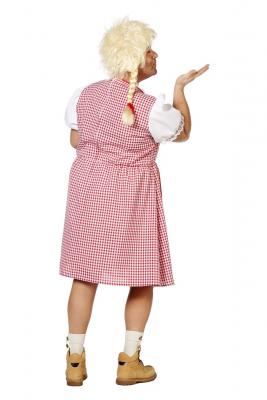 W5622-48 rot-weiß Herren Trachten Kostüm Dirndl Bayern Kleid Gr.48 - 5