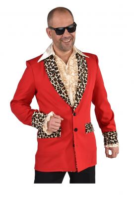 M220208 rot-sheeba Herren 50's Sakko Jackett Discojackett - 0