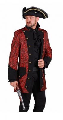 T2688-0500-XXL rot Herren Teufel Walking Dead Piraten Kostüm Gr.XXL=60 - 2