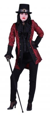 T2689-0500-S rot Damen Teufel Walking Dead Piraten Kostüm Teufelin Gr.S=38 - 1