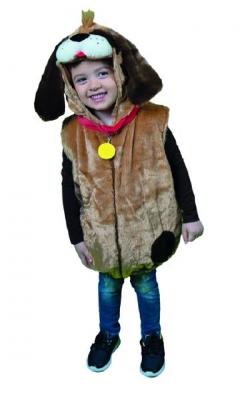 Oh2024-104-110 Kinder Weste Bernhardiner Kostüm Hund Welpe Gr.104-110 - 1