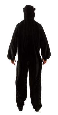 O7109D-40-42 schwarz Damen Schaf Kostüm-Overall Gr.40-42 - 2