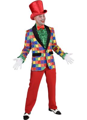 M220283-XL bunt-milticolor karriert Herren Sakko Gr.XL=60 - 3