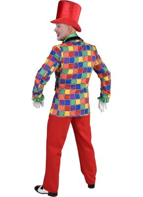 M220283-XL bunt-milticolor karriert Herren Sakko Gr.XL=60 - 4