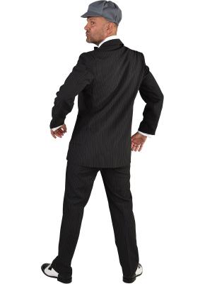 M220244-XXL grau-schwarz Herren 1920 er Jahre Mann Kostüm Gr.XXL=62 - 1