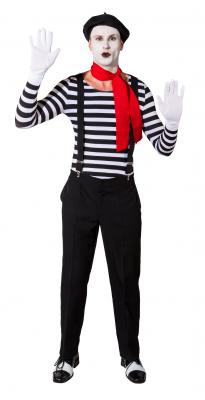 O40130 schwarz-weiß gestreift-geringelt Damen Herren Langarm Body - 0