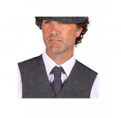 T3067-1600 grau Herren Krawatte Peaky blinder