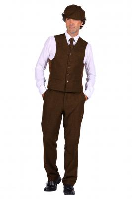 T3180-1300-57 braun Herren Mütze-Kappe-Hut Peaky blinder Gr.57 - 1