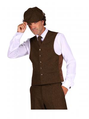 T3180-1300-57 braun Herren Mütze-Kappe-Hut Peaky blinder Gr.57 - 3