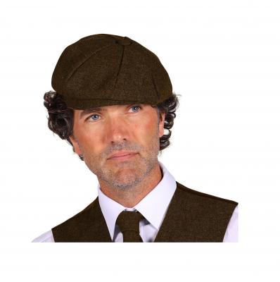T3180-1300 braun Herren Mütze-Kappe-Hut Peaky blinder