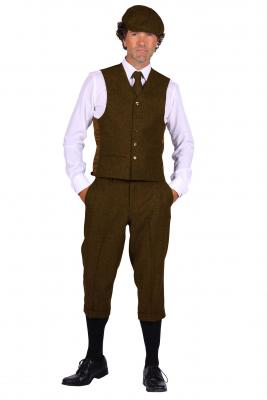 T3179-1300-60 braun Herren Shorts Peaky blinder Hose kurz Gr.60 - 1