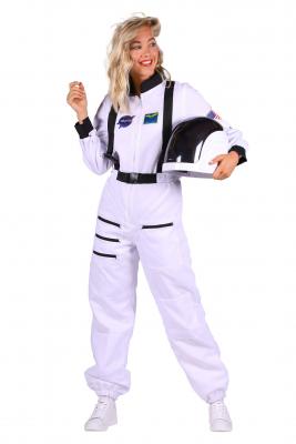 T3069-XXL weiß Damen Astronauten Kostüm Astronautin Luxus ''Tereshkova'' Gr. XXL=50 - 1
