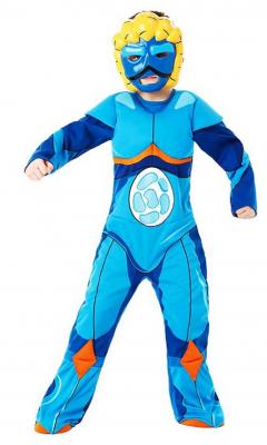 R884527 Jahre blau Kinder Gormiti Toby Kostüm Herr des Wassers