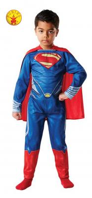 R886504 blau-rot Kinder Mädchen Junge Rubies Comics Superman Mann of Steel