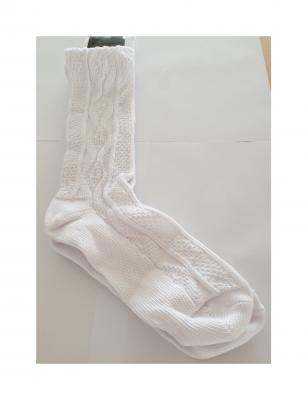 G49812-37-38 weiß Herren Kniestrümpfe Herrenkniestrümpfe Strümpfe Gr.37-38 - 1