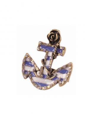 W31515 alt-goldfarbend Damen Anker Matrosen Kette - 2