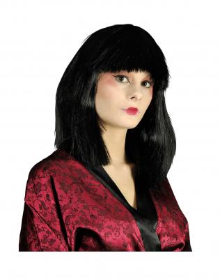 K11275901 schwarz Damen China Girl Chinaperücke Geishaperücke