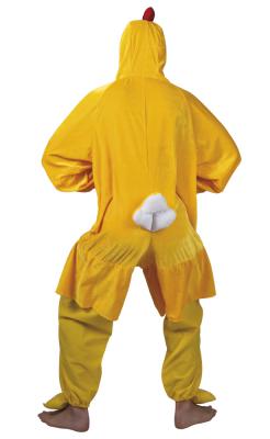 B88004-165-A gelb Kinder Damen Herren Huhn Overall-Kostüm bis max.165 cm Körpergröße - 4
