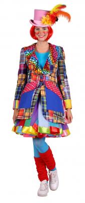 T2939 mehrfarbig Damen Clown Jacke - 0