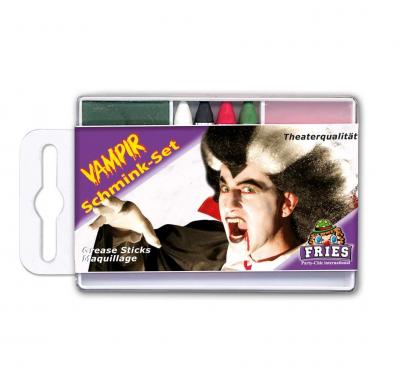 F30543 Kinder-Damen-Herren Schmink-Set Vampir - 0