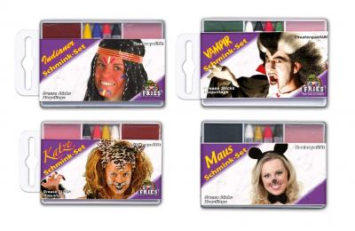 F30543 Kinder-Damen-Herren Schmink-Set Vampir - 1