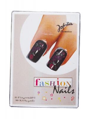 R46503 lila Damen Fashion Nails Asia Blumen Motiv