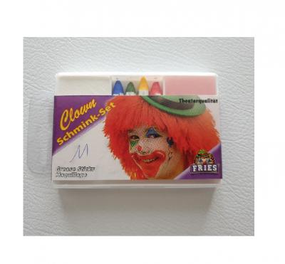 F30570 Kinder-Damen-Herren Schmink-Set Clown