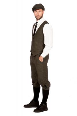 W3303770-50+O22546 dunkelgrau Herren 1920 er Jahre Mann Kostüm Arthur Gr.50 - 1
