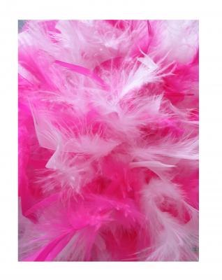 N3-55-56 weiß mit Silberborte Marabu weiß und pink-weißer-mix Boa Funkenhut Gr.55-56 - 4