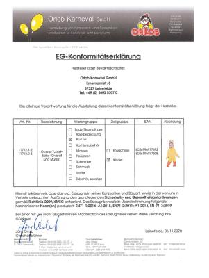 O11712-2-3 gelb-orange Baby Kleinkinder Kinder Tweety Kücken Kostüm Gr.2-3 Jahre - 1