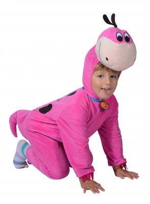 O11717 pink Baby Kleinkinder Kinder Dino Feuerstein Kostüm - 0